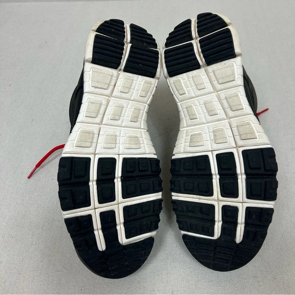 Nike Black and Red High-Top Sneakers - Picture 9 of 11